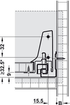 Blum Frontbevestiging TBX Antaro