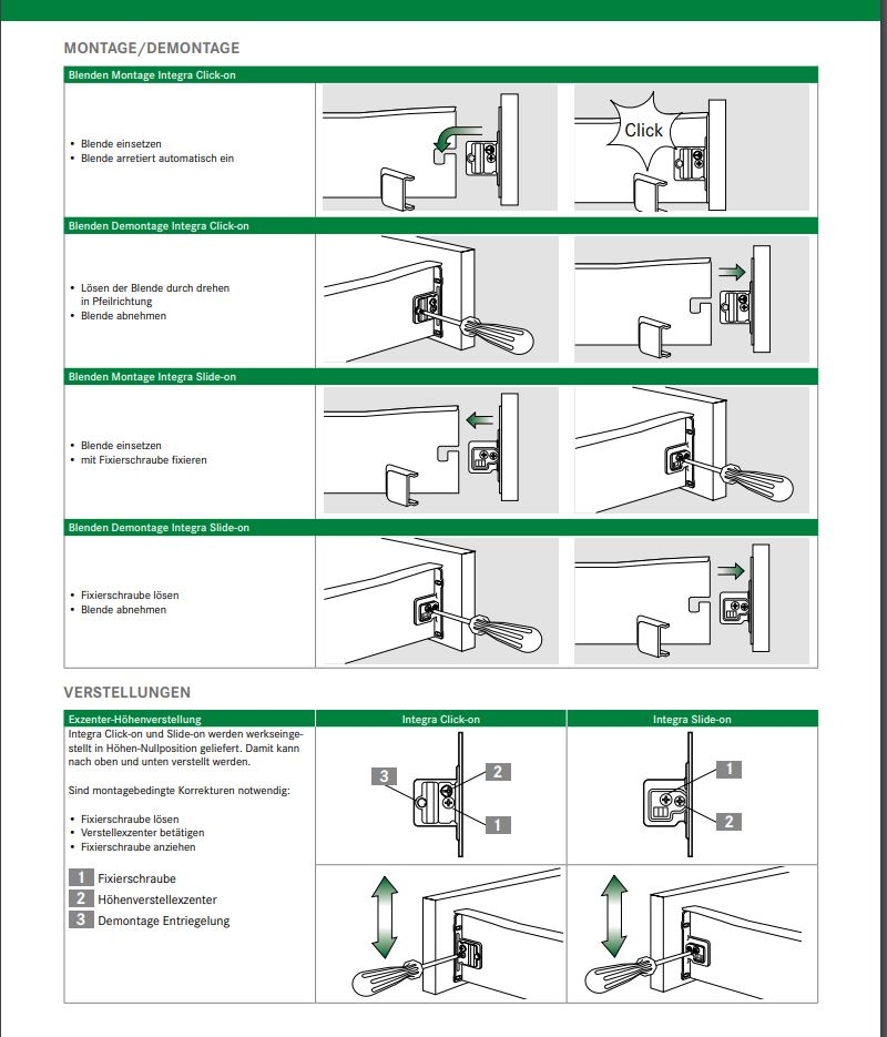 Lade onderdeel Links front bevestiging  Mepla/Grass OP=OP